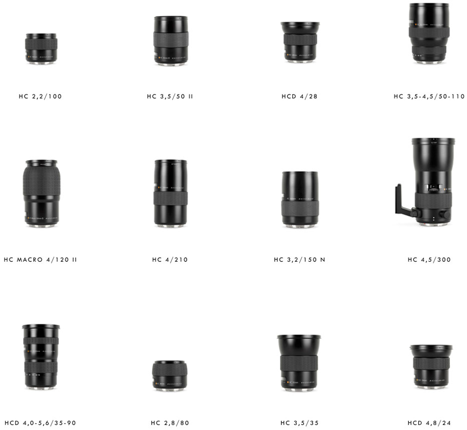 hasselblad h6d-400c ms camera lens options including hc lenses 100mm 50mm 28mm 110mm 120mm 210mm 150mm 300mm 90mm 80mm 35mm 24mm